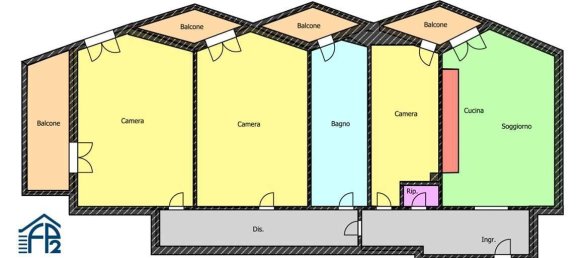 3 chambres Appartement à Sesto San Giovanni, Italy No. 271632 14
