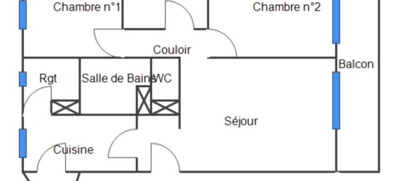 3 rooms Apartment in Nanterre, France No. 170413 16