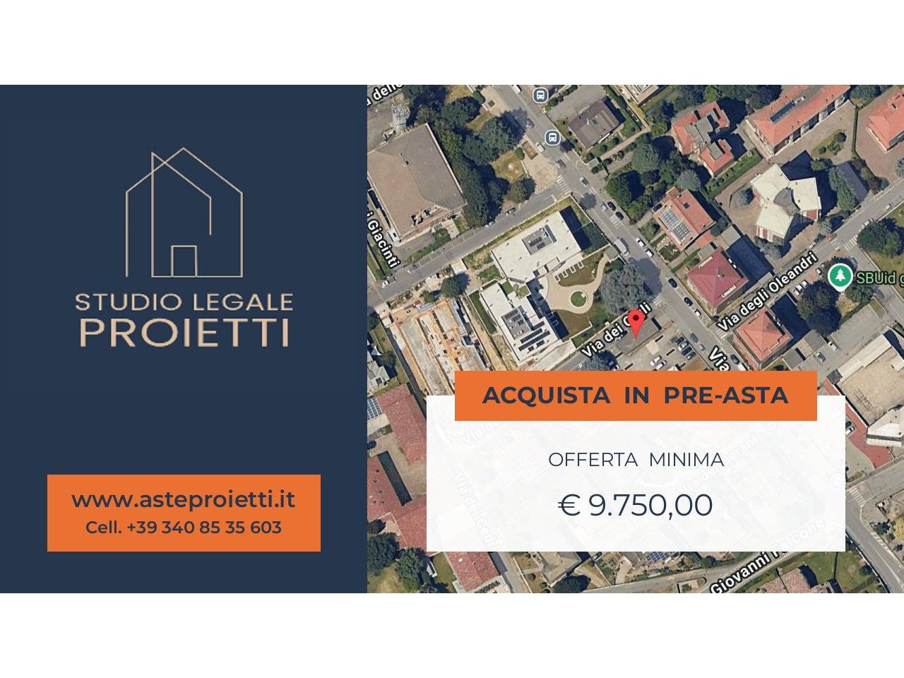 13m² Garage in Melegnano, Italy No. 302682