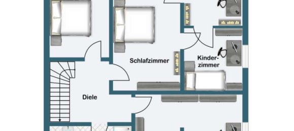6 غرف نوم تاون هاوس في Altotting, Germany رقم 87480 30