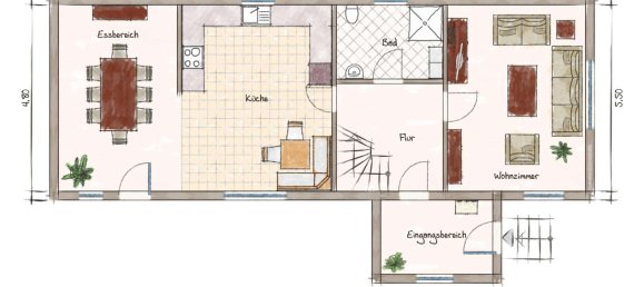 4 rooms House in Kyffhauserkreis, Germany No. 75528 15
