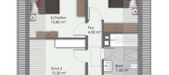4 غرف نوم تاون هاوس في Solingen, Germany رقم 319112 25