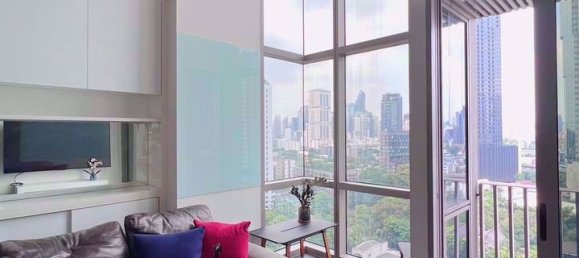 Dúplex de 1 dormitorio en Khlong Toei, Thailand No. 4370 2