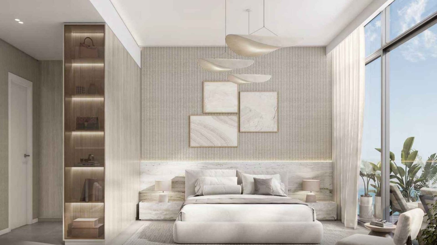 Apartamento T2 em Playa Del Sol, Al Marjan Island, UAE N.º 63979