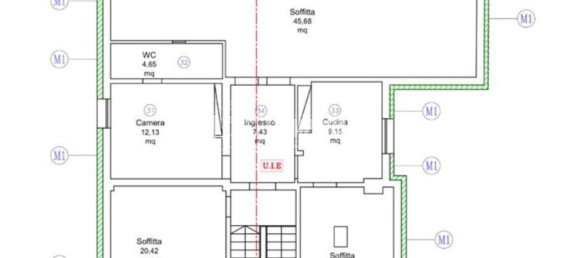 Квартира с 2 комнатами в Савиньяно суль Панаро, Италия № 303016 17