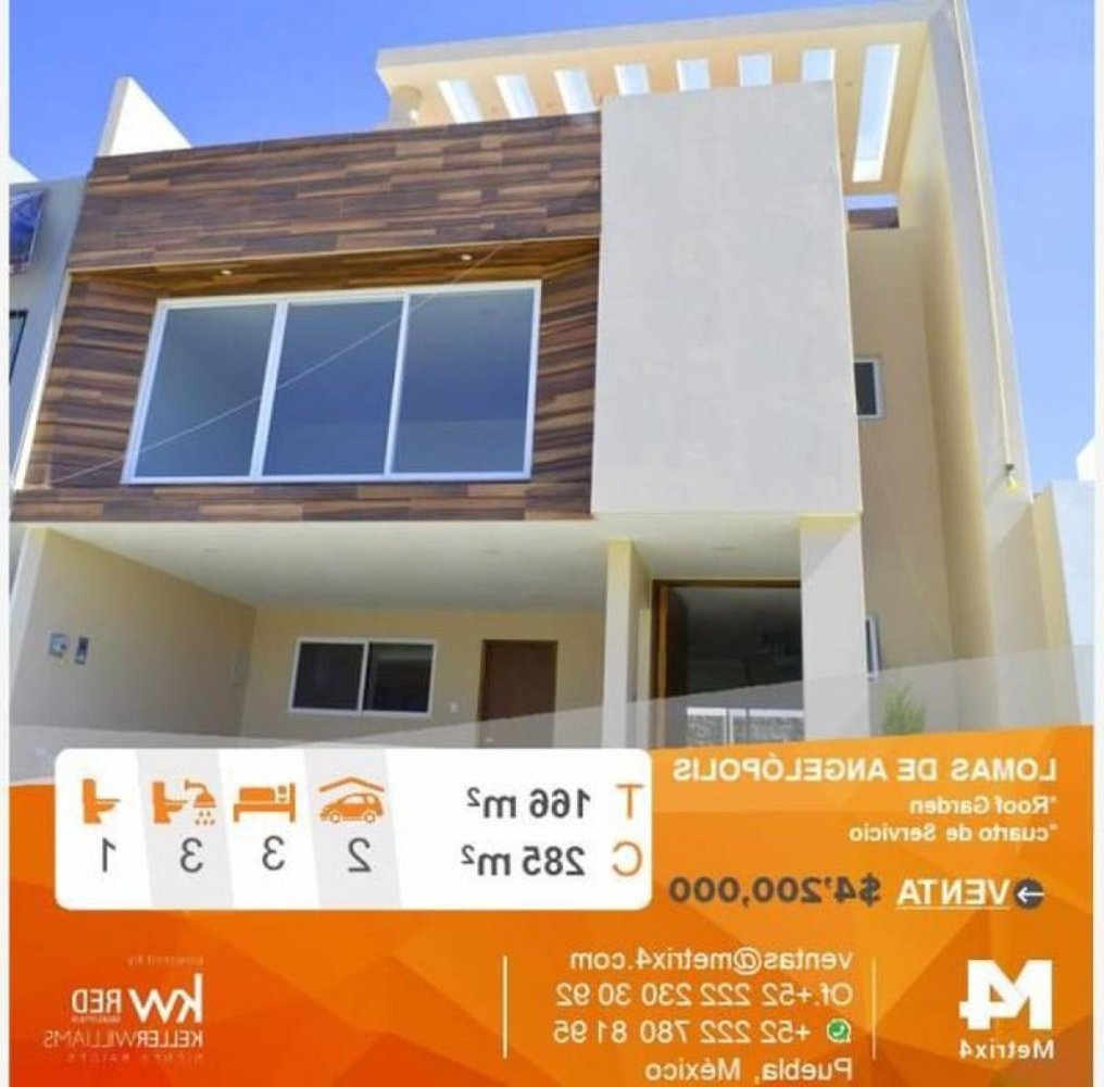 3 غرف نوم منزل في Puebla, Mexico رقم 158506