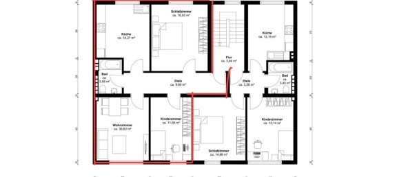 Apartamento T3 em Bochum, Germany N.º 221298 14