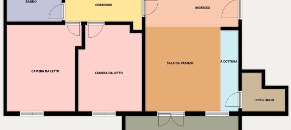 3 rooms Apartment in Sassari, Italy No. 73590 10