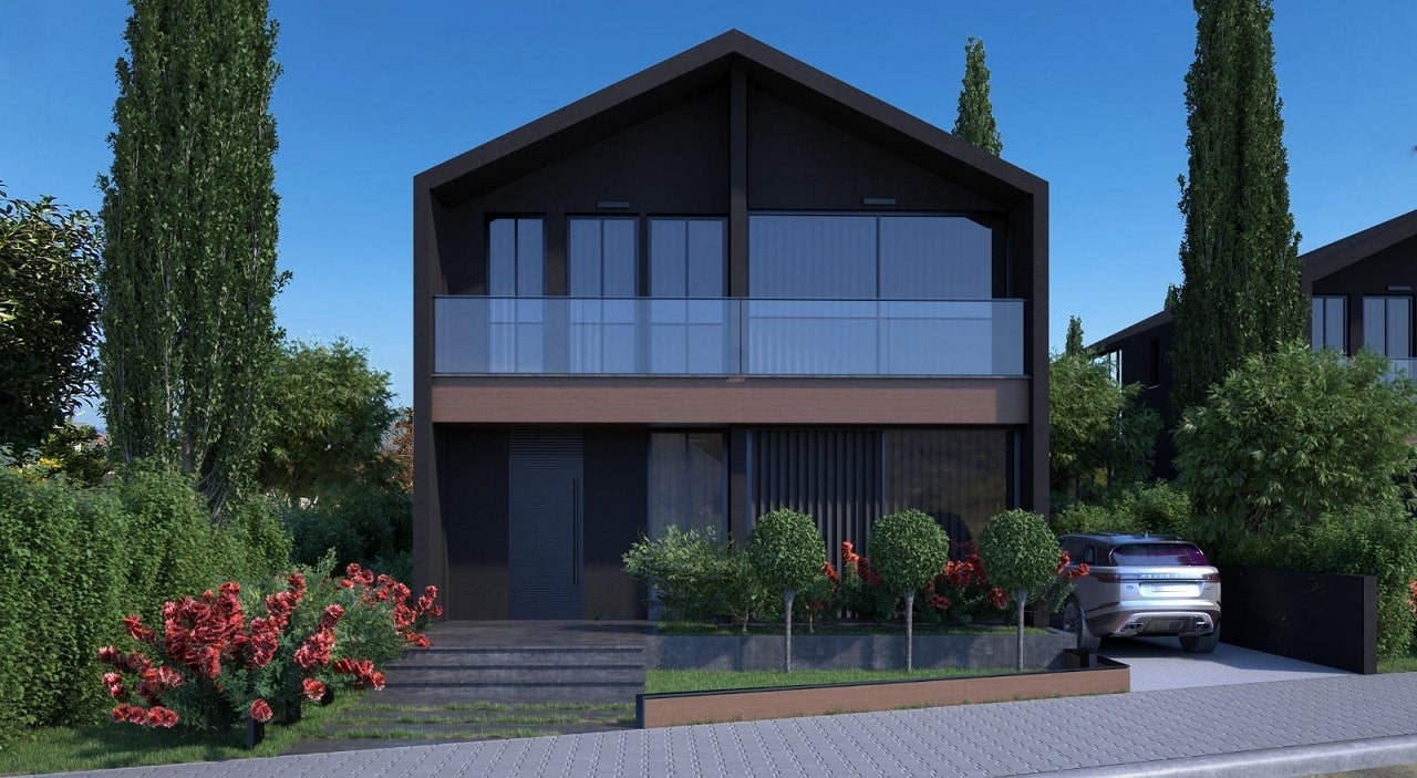 Вилла с 5 комнатами в Гирне, Северный Кипр № 4882