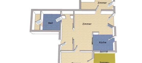 3 rooms Apartment in Brandenburg, Germany No. 108154 6