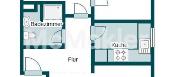Квартира с 2 спальнями в Майн-Кинциг, Германия № 228587 11