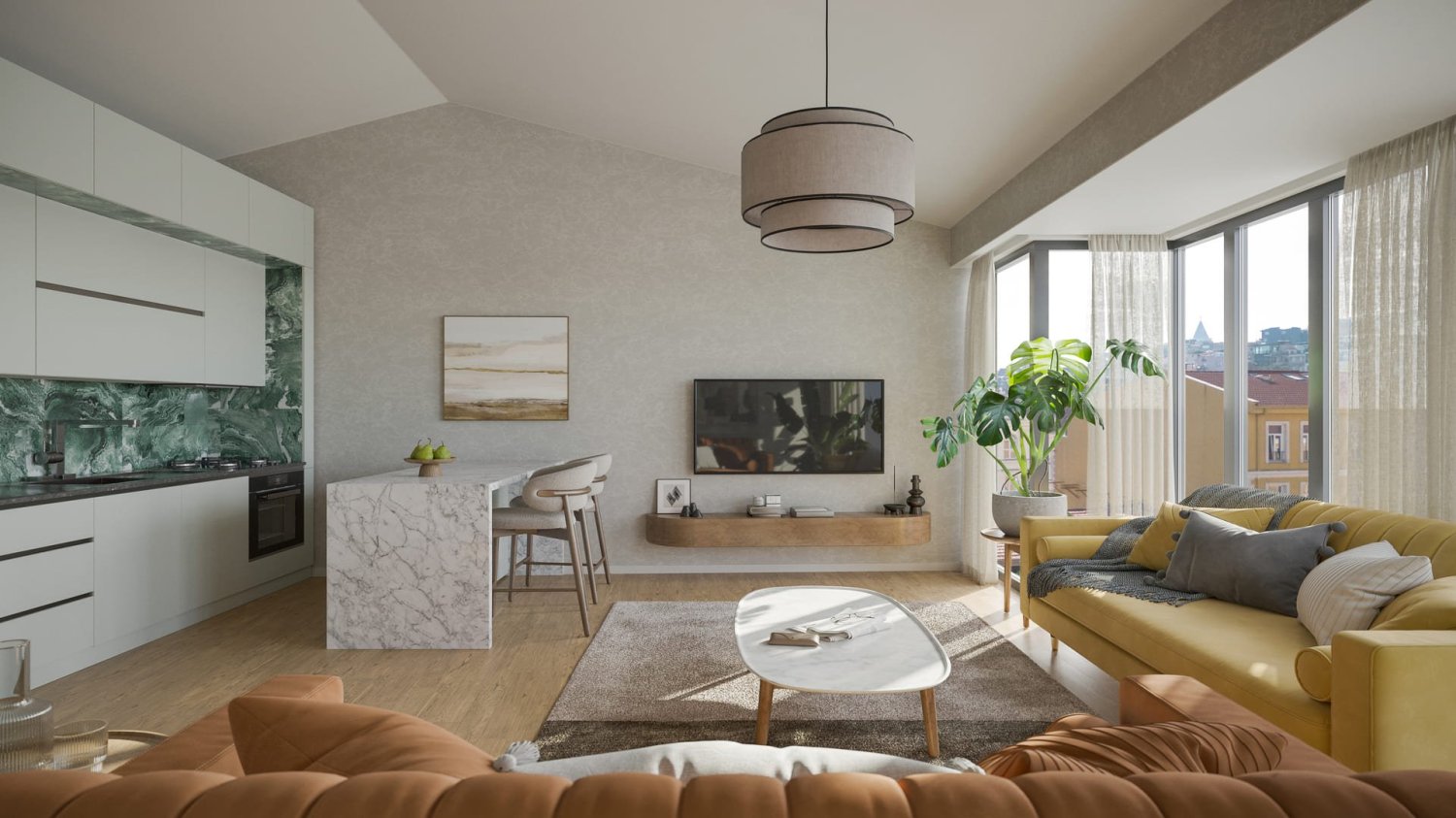 شقة 2+1 في TomTom Townhouse, Beyoglu, Turkey رقم 37255