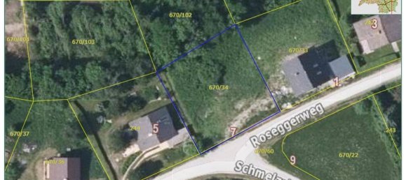  قطعة أرض في Spital am Semmering, Austria رقم 78624 6