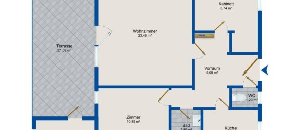 3 rooms House in Wimpassing an der Leitha, Austria No. 34643 20