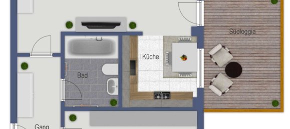 Apartamento de 1 dormitorio en Munich, Germany No. 324299 12