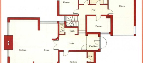 Таунхаус с 7 спальнями в Фульда, Германия № 218326 13