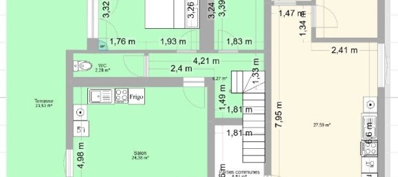 1 Schlafzimmer Wohnung in Tournefeuille, France, Nr. 341902 3