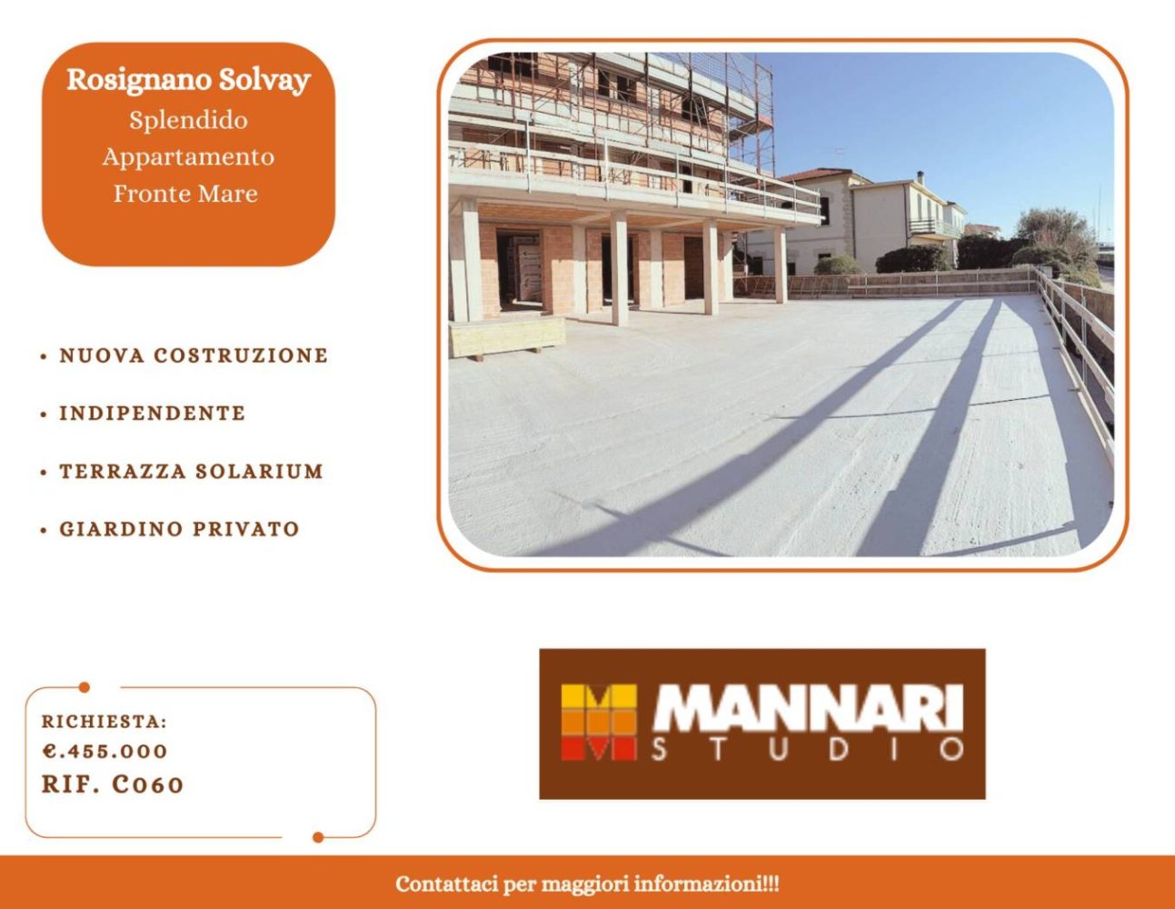 1 bedroom Apartment in Rosignano Marittimo, Italy No. 161284