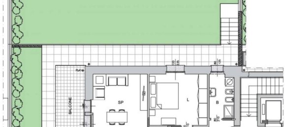 2 rooms Apartment in Buccinasco, Italy No. 152295 2