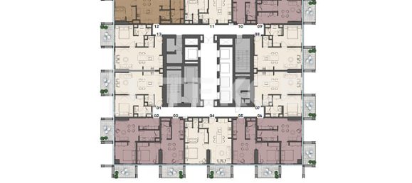 Квартира с 2 спальнями в Мохаммед Бин Рашид Сити, Дубай, ОАЭ № 124348 21