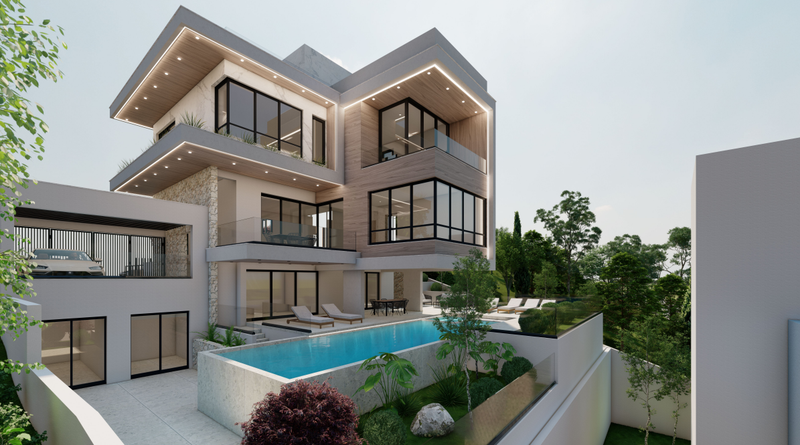 4 chambres Villa à Agios Athanasios, Cyprus No. 7673