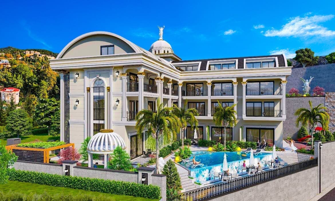 Penthouse 2+1 in Alanya, Turkey, Nr. 10809