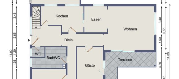 Бунгало с 5 спальнями в Райнгау-Таунус, Германия № 144530 24