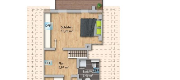 3 Schlafzimmer Haus in Augsburg, Germany, Nr. 259159 34