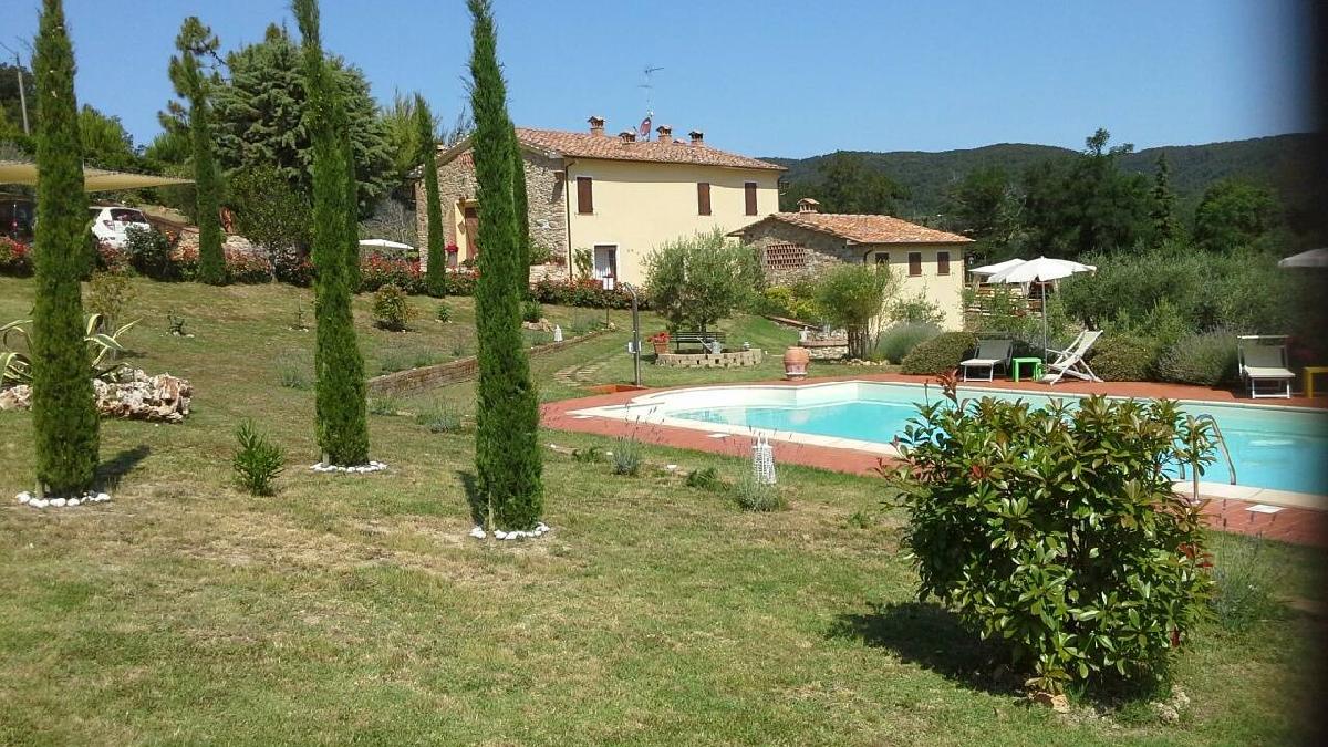 Дом с 8 спальнями в Кьянни, Италия № 58439