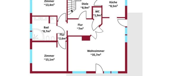 Casa de 4 divisões em Niederhollabrunn, Austria N.º 171092 19