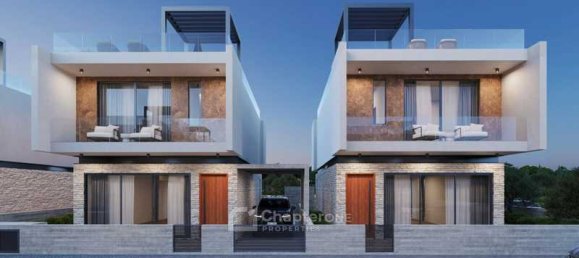 Вилла с 3 спальнями в Героскипу, Кипр № 18221 11