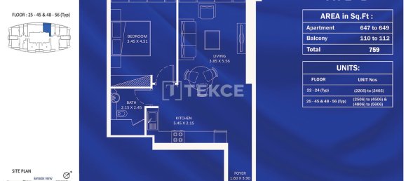 2 chambres appartement à vendre à Jumeirah Village Triangle, Dubai, UAE № 114166 26