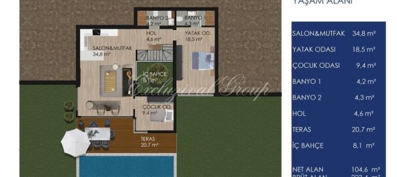 Villa 3+1 in Bodrum, Turkey No. 28719 13