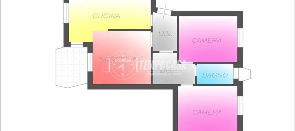 Квартира с 3 спальнями в Павия, Италия № 370624 15