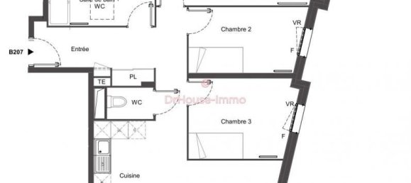 3 chambres Appartement à Bondy, France No. 166578 4