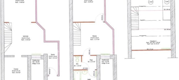 Apartamento de 2 dormitorios en Jarny, France No. 74406 5