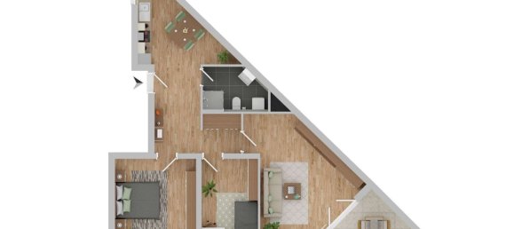 2 غرف نوم شقة في Neu-Ulm, Germany رقم 245024 11