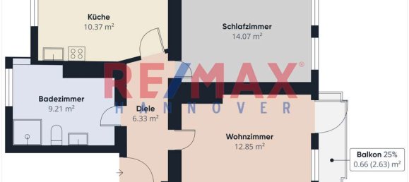 1 chambre Appartement à Lower Saxony, Germany No. 366782 13