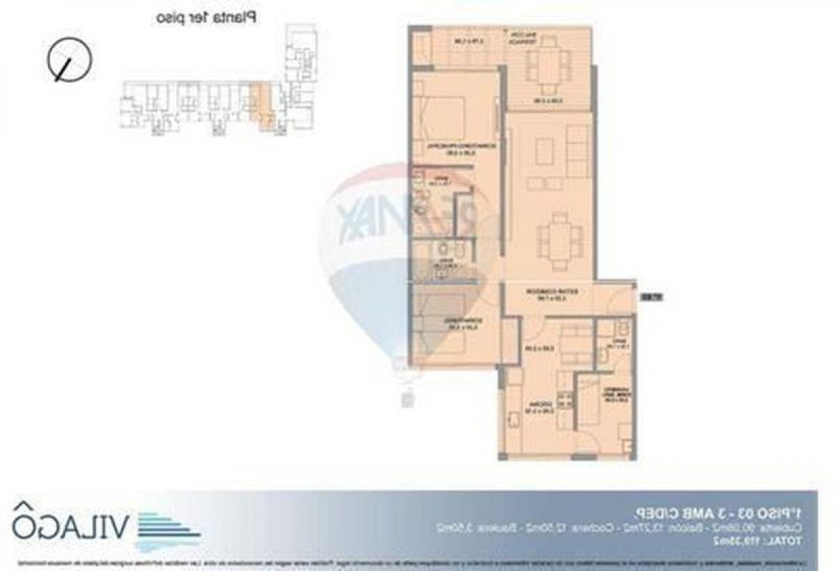 2 Schlafzimmer Wohnung in Tigre, Argentina, Nr. 55763