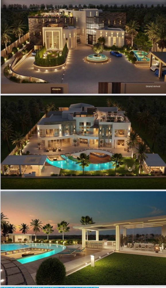 7 rooms Villa in Emirates Hills, UAE No. 9455