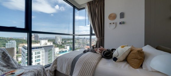Apartamento com 2 quartos em condomínio em Pattaya, Thailand N.º 1740 10
