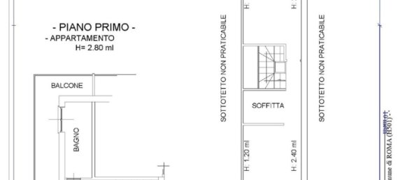 Dúplex de 3 habitaciónes en Rome, Italy No. 191028 28