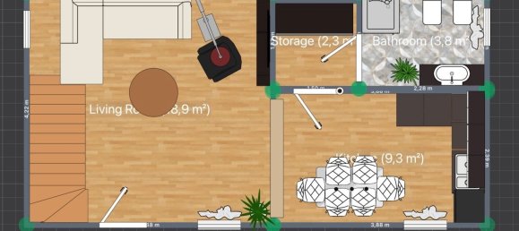 Дуплекс с 2 комнатами в Фано, Италия № 278536 9