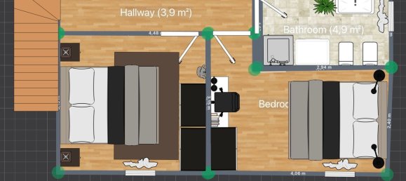 Дуплекс с 2 комнатами в Фано, Италия № 278536 10