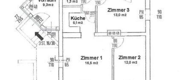 Квартира с 3 комнатами в Мариатрост, Австрия № 146955 14