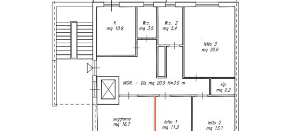 4-salle Penthouse à Aprilia, Italy No. 101050 19