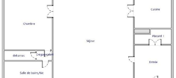 1 غرف نوم شقة في Garges-les-Gonesse, France رقم 175054 2