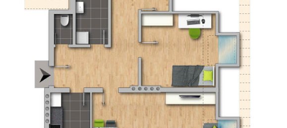 Apartamento de 3 divisões em Krems an der Donau, Austria N.º 75858 13