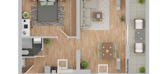 1 chambre Appartement à Tamsweg, Austria No. 51797 3