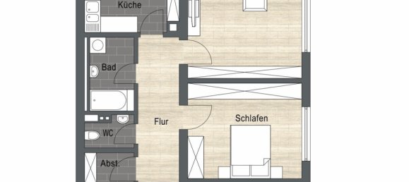 3 rooms Apartment in Heilbronn, Germany No. 297461 8